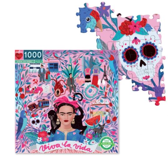 Viva la vida | Puzzle Eeboo 1000 Piezas