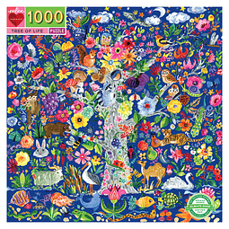 Puzzle 1000 Piezas | Árbol de la vida Eeboo 