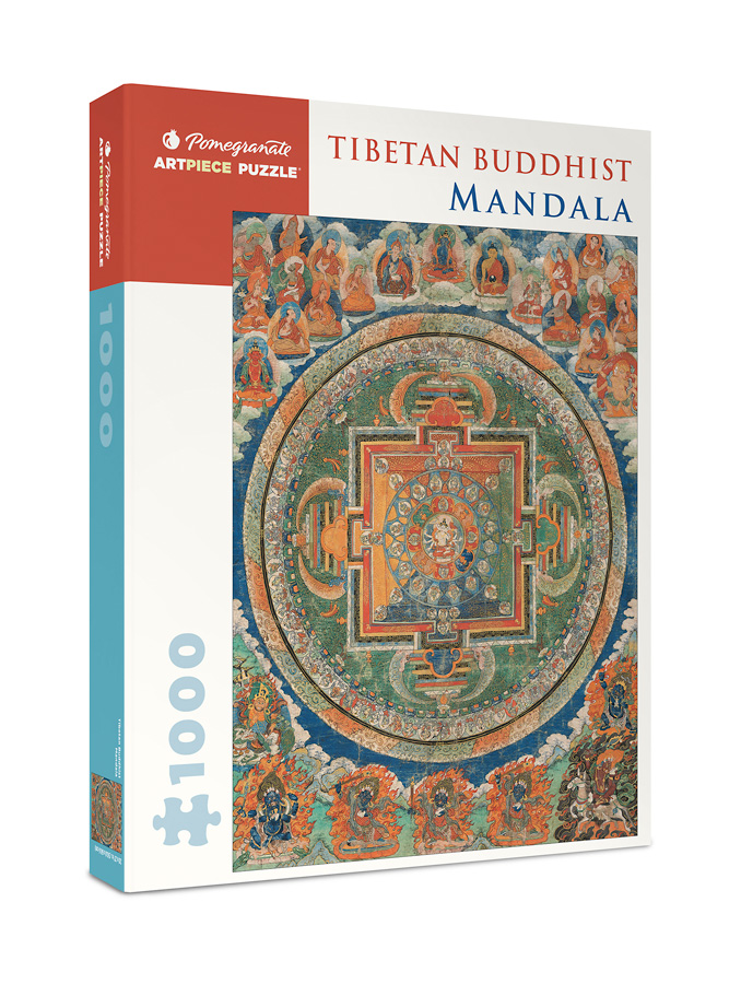 Puzzle 1000 Piezas | Mandala Tibetan Buddhist Pomegranate