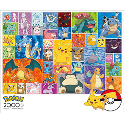 Puzzle 2000 Piezas | Pokemon Frames Buffalo Games