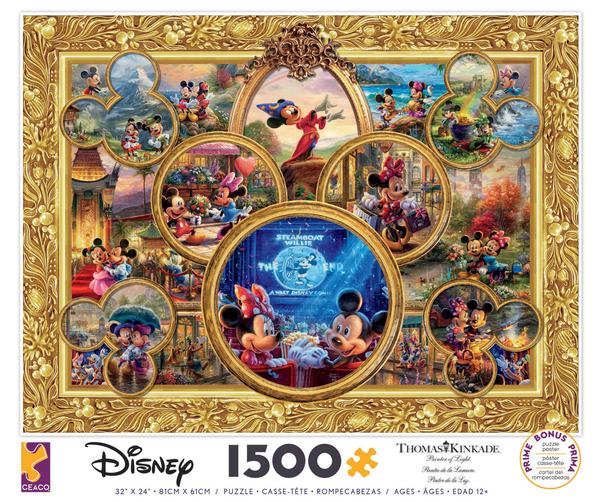 colisión collar unir Disney Mickey Mouse Collage | Puzzle Ceaco 1500 Piezas