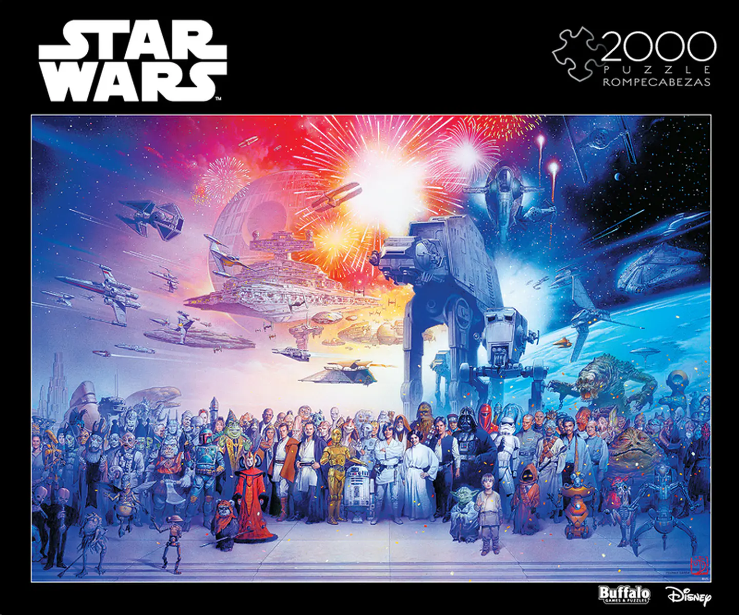  Puzzle 2000 Piezas | Star Wars You Were the Chosen One 1
