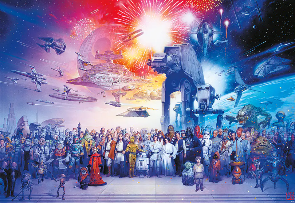  Puzzle 2000 Piezas | Star Wars You Were the Chosen One 2