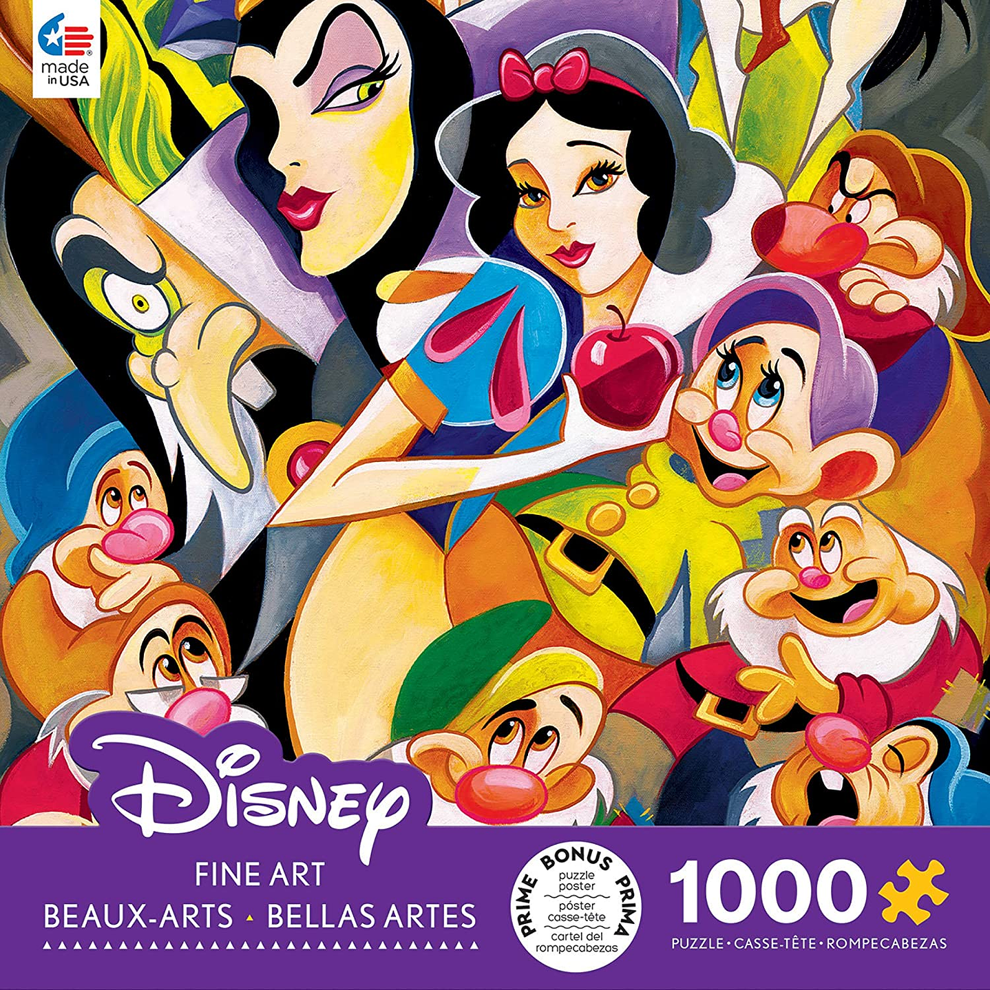 Puzzle 1000 Piezas | The enchantment of snow white Ceaco  1