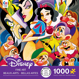 Puzzle 1000 Piezas | The enchantment of snow white Ceaco 