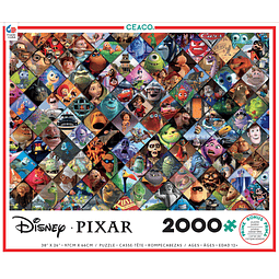 Puzzle 2000 Piezas | Disney Pixar Ceaco 