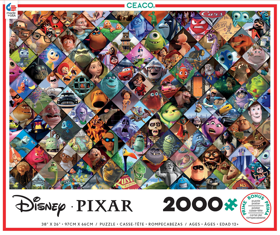 Puzzle 2000 Piezas | Disney Pixar Ceaco  1