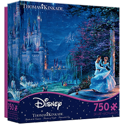 Puzzle 750 Piezas | Disney Cenicienta Bailando a la Luz de las Estrellas Ceaco