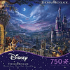 Puzzle 750 Piezas | Disney La Bella y La Bestia Bailando a la Luz de la Luna Ceaco 