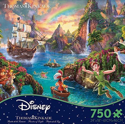 Puzzle 750 Piezas | Disney Peter Pan Ceaco Caja Golpeada