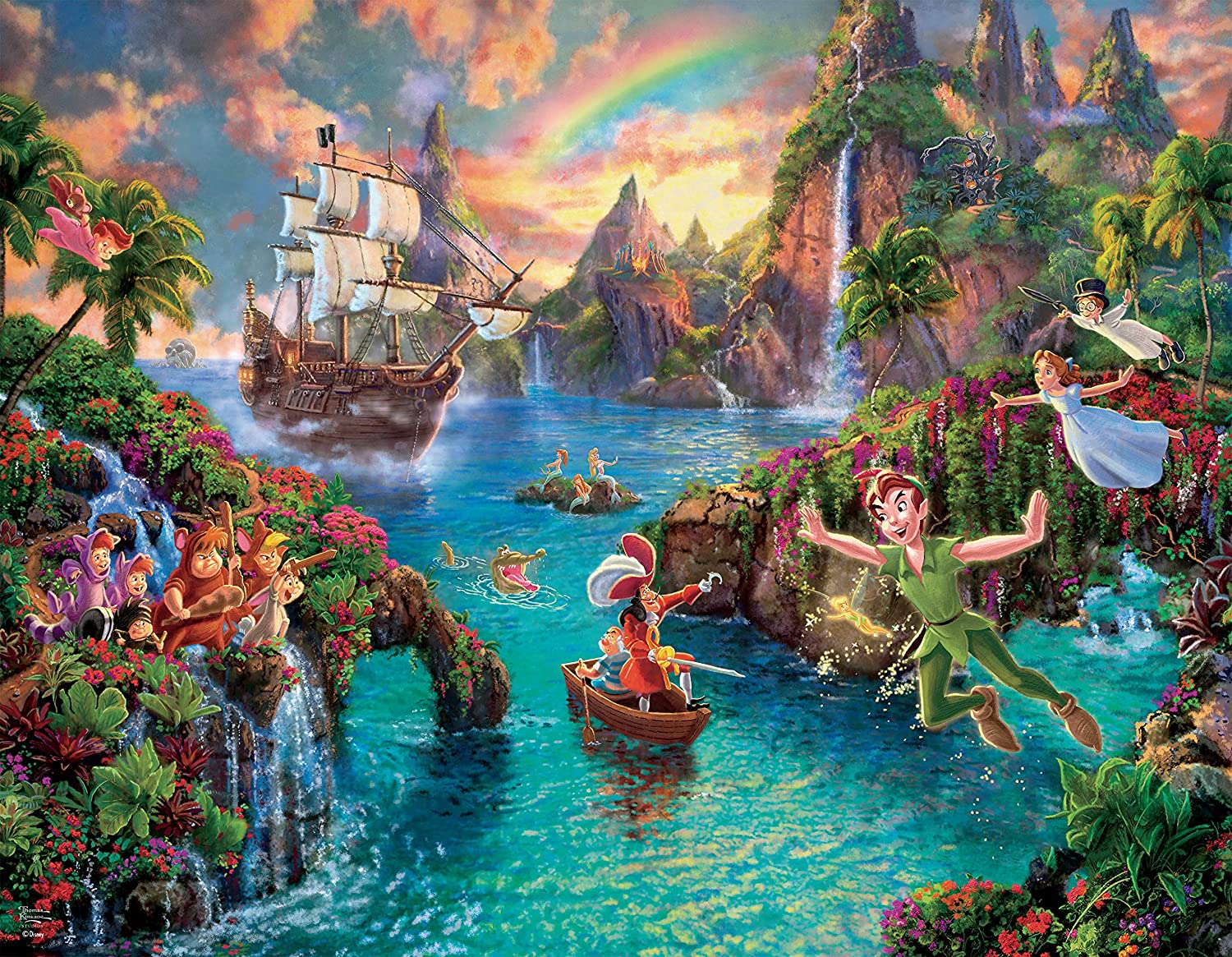 Puzzle 750 Piezas | Disney Peter Pan Ceaco