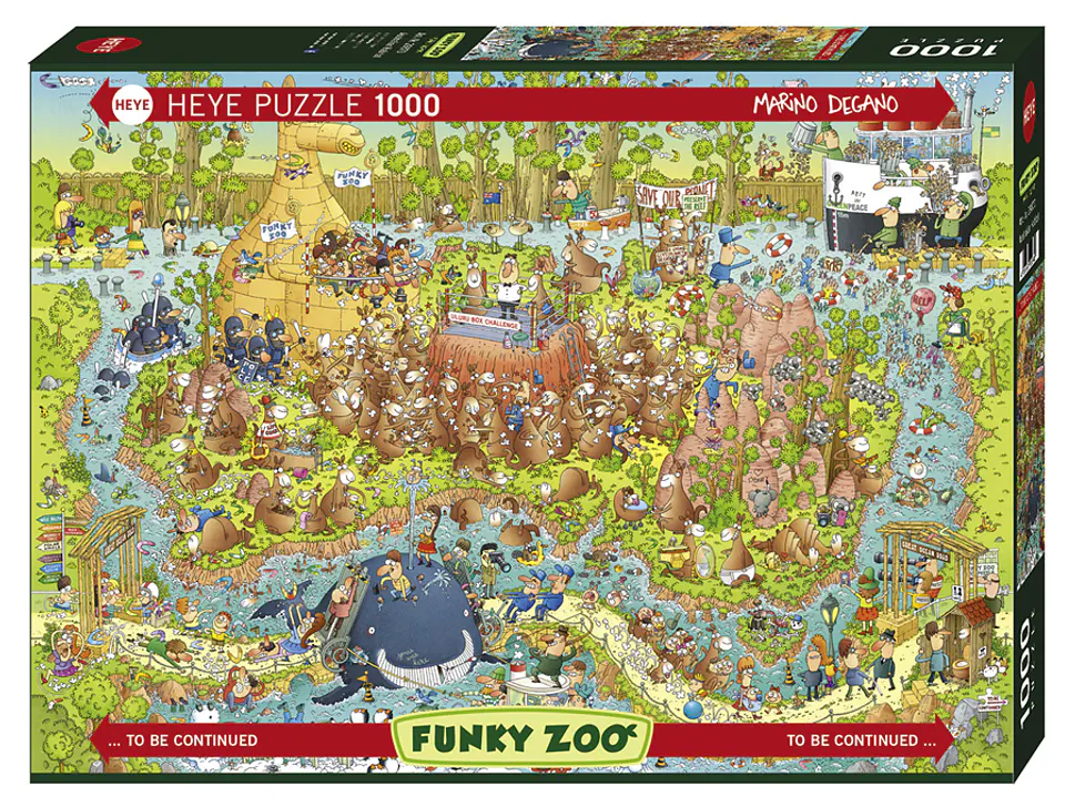 Puzzle 1000 Piezas | FUNKY ZOO Australian Habitat 1