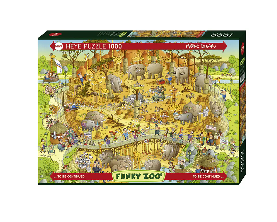 Puzzle 1000 Piezas | FUNKY ZOO African Habitat 1