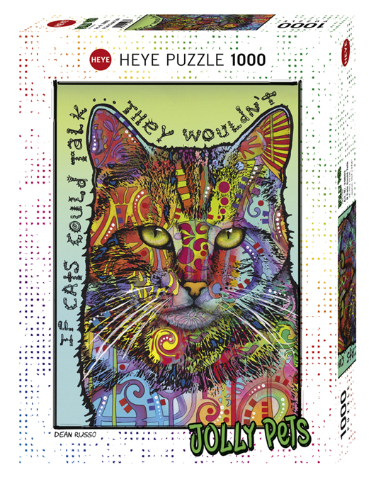 Puzzle 1000 Piezas | If Cats Could Talk Jolly Pets Heye 