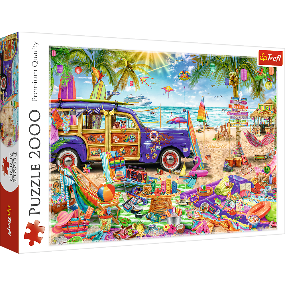 Puzzle 2000 Piezas | Tropical Holidays Trefl