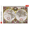 Puzzle 2000 Piezas | A New Land and Water Map of the Entire Earth, 1630 Trefl