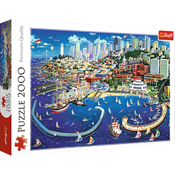 Puzzle 2000 Piezas | San Francisco Bay Trefl