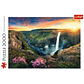 Háifoss Waterfall, Iceland | Puzzle Trefl 2000 Piezas - Miniatura 2