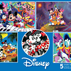 Puzzle (5 en 1) 300, 500, 750 Piezas | Disney Classic 3, Multipack Ceaco 
