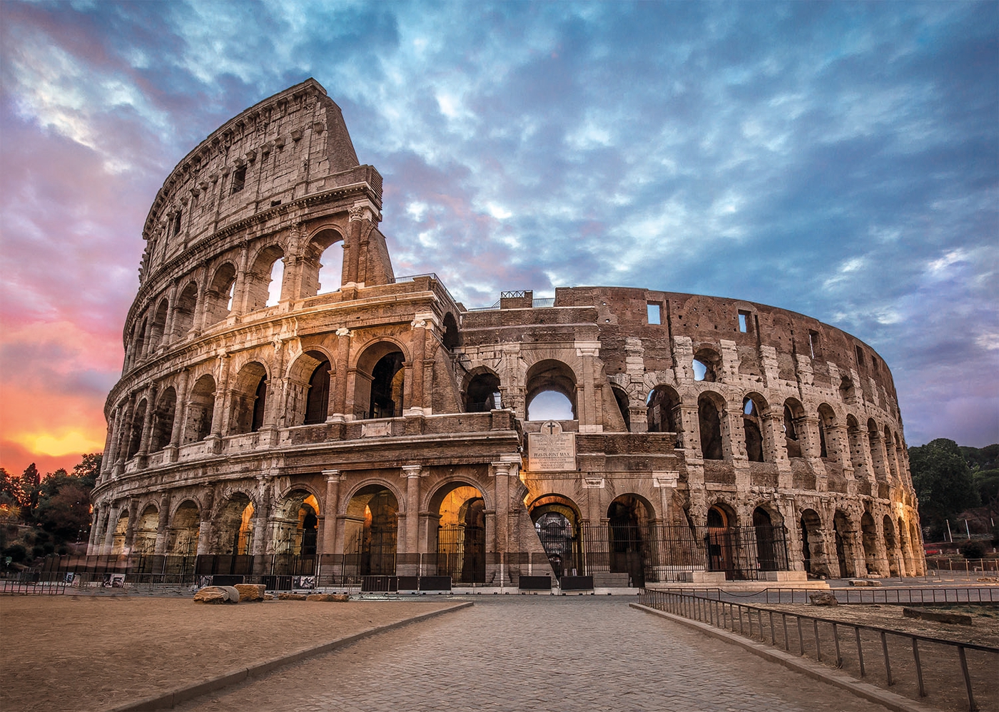 Atardecer en el Coliseo | Puzzle Clementoni 3000 Piezas