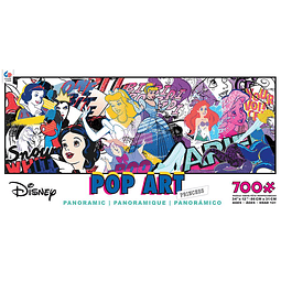 Puzzle 700 Piezas panoramico | Disney Por Art Princesas Ceaco 