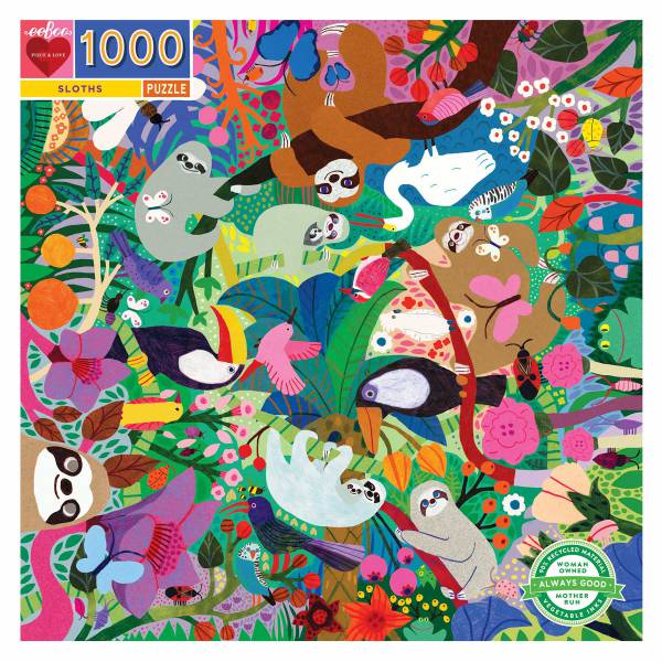Puzzle 1000 Piezas | Perezosos Eeboo