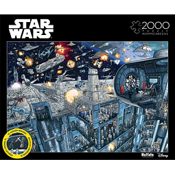 Puzzle 2000 Piezas | Star Wars Buscar en el interior: Estrella de la muerte Buffalo Games