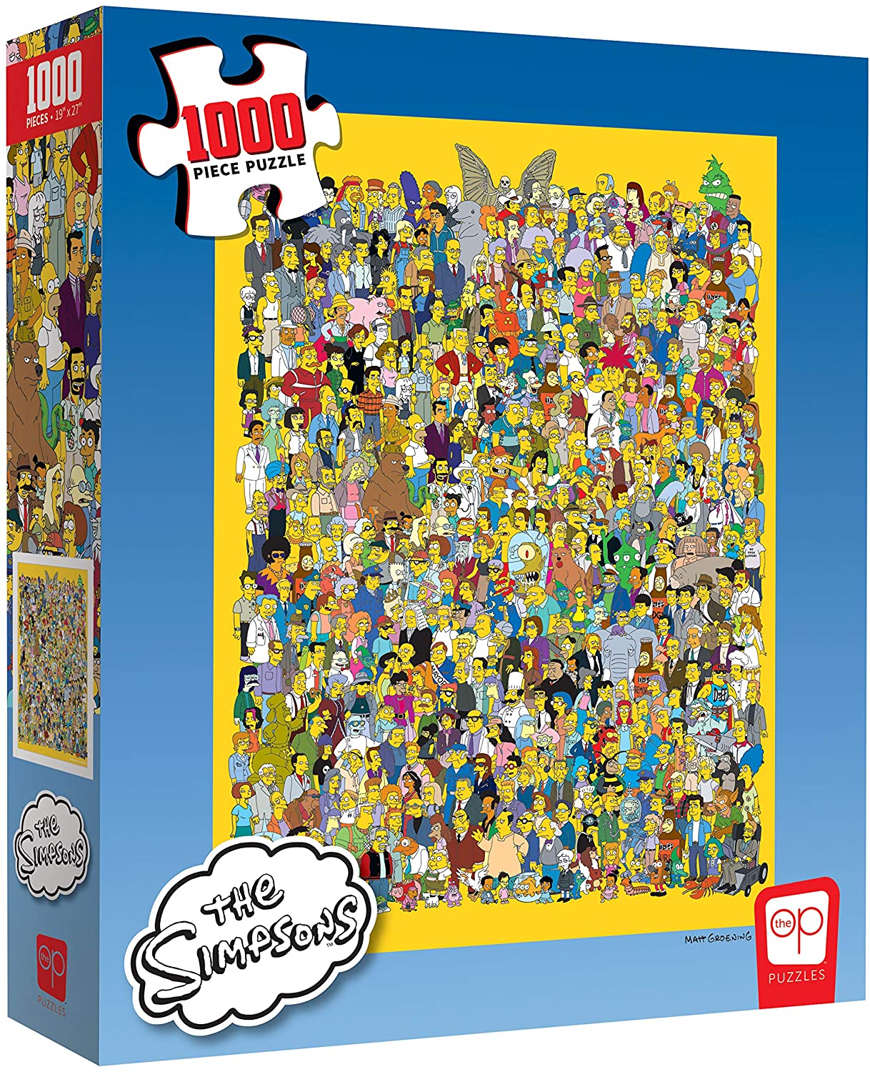 Puzzle 1000 Piezas | Los Simpsons Personajes TheOP Games 