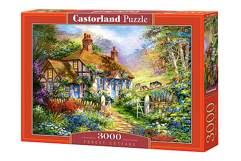 Puzzle 3000 Piezas | Cabaña en el Bosque