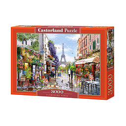 París Floreciente | Puzzle Castorland 3000 Piezas