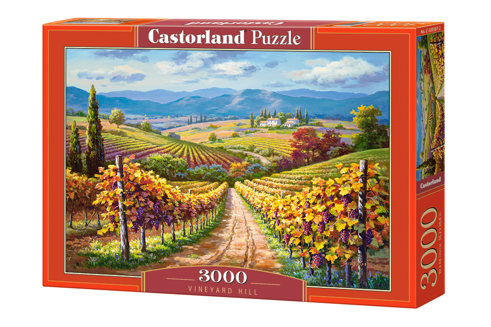 Colina de Viñedo  Puzzle Castorland 3000 Piezas