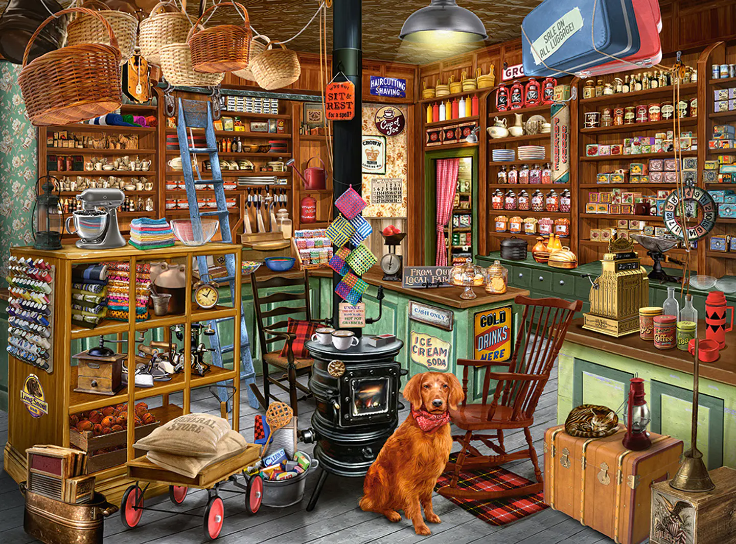 Puzzle 2000 Piezas | Tienda de mercancía 2