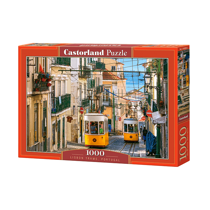 Tranvías de Lisboa, Portugal | Puzzle Castorland 1000 Piezas 1