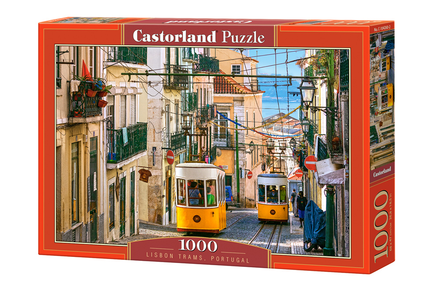 Tranvías de Lisboa, Portugal | Puzzle Castorland 1000 Piezas 1