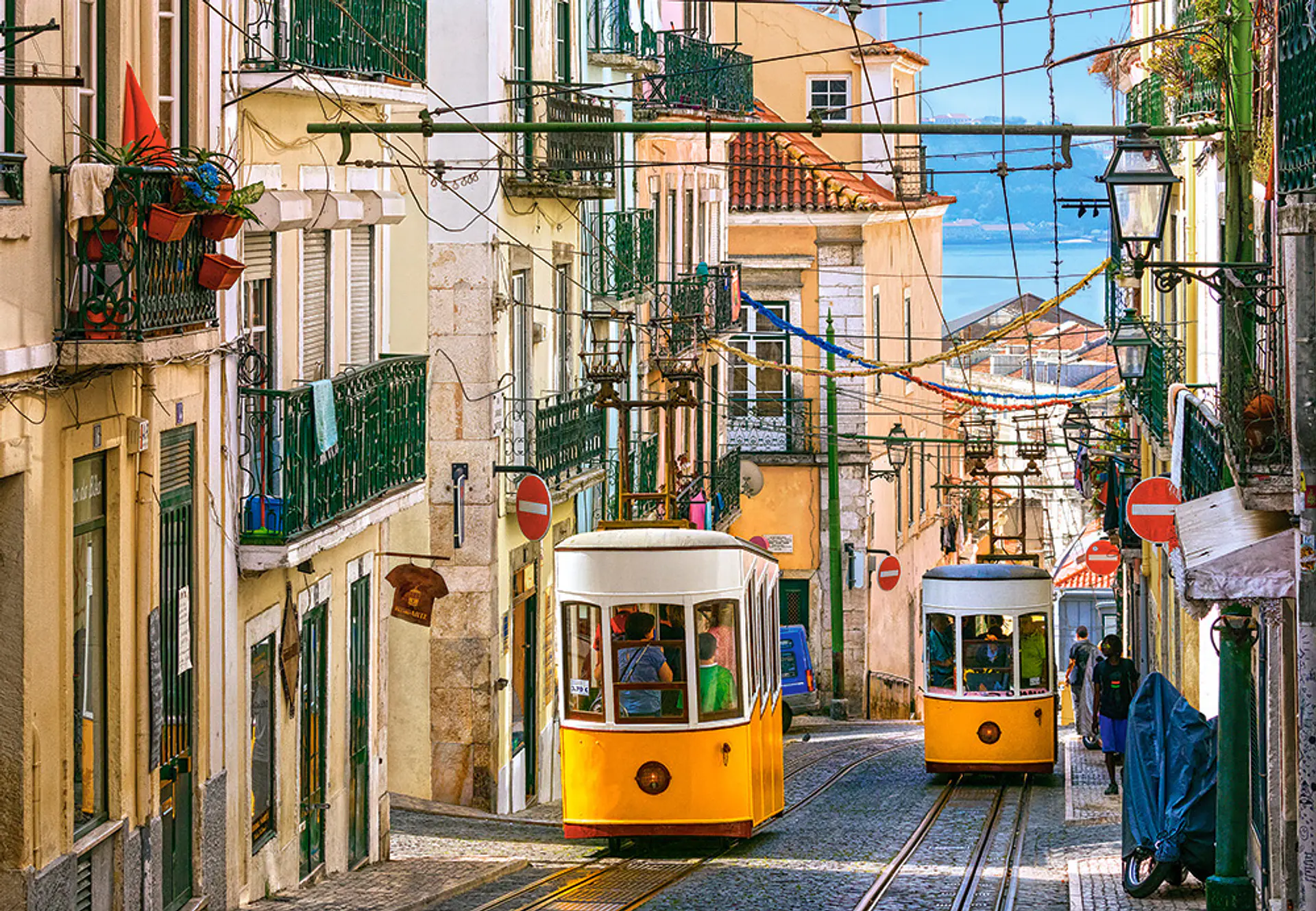 Puzzle 1000 Piezas | Tranvías de Lisboa, Portugal 2