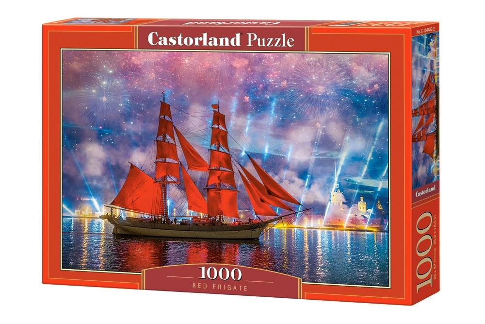 Puzzle 1000 Piezas | Fragata Roja Castorland