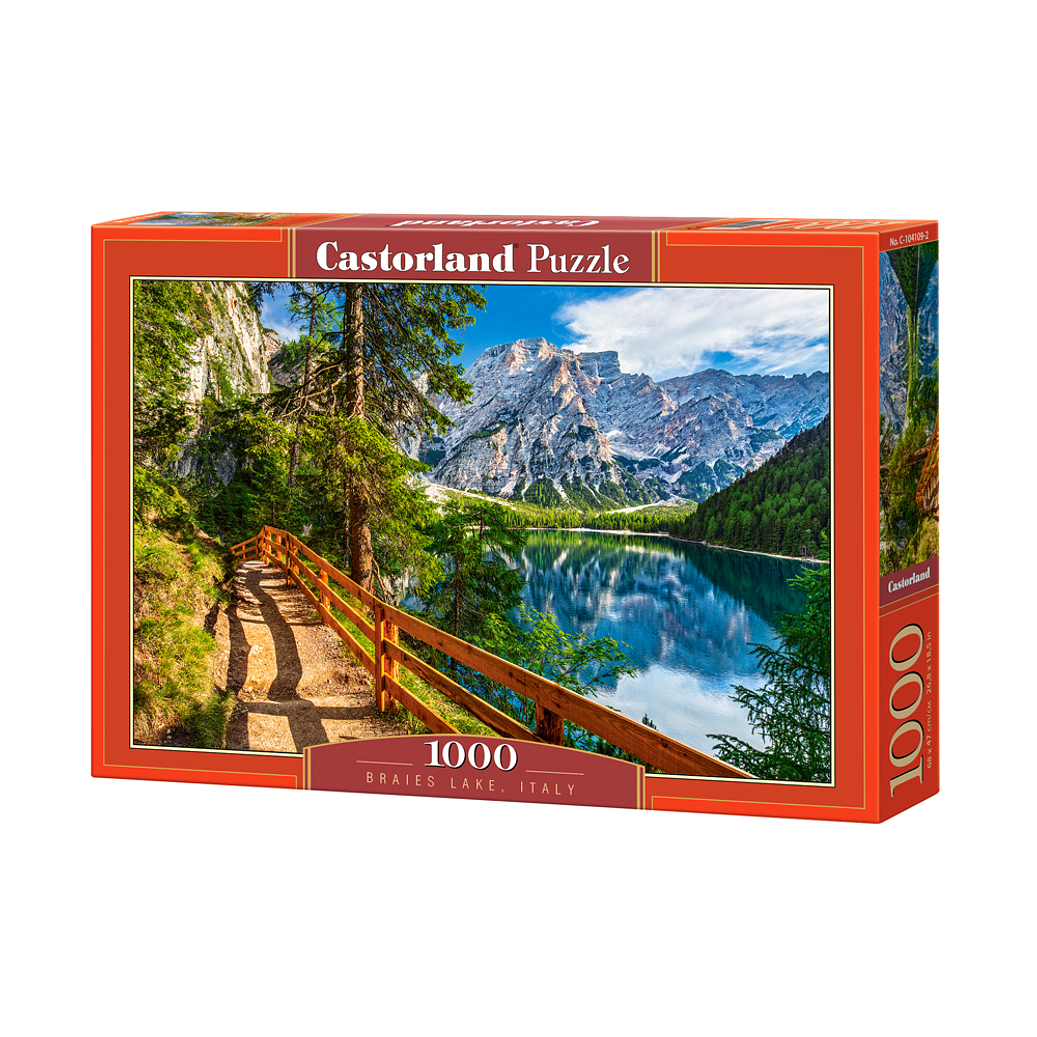 Lago Braies, Italia | Puzzle Castorland 1000 Piezas 1