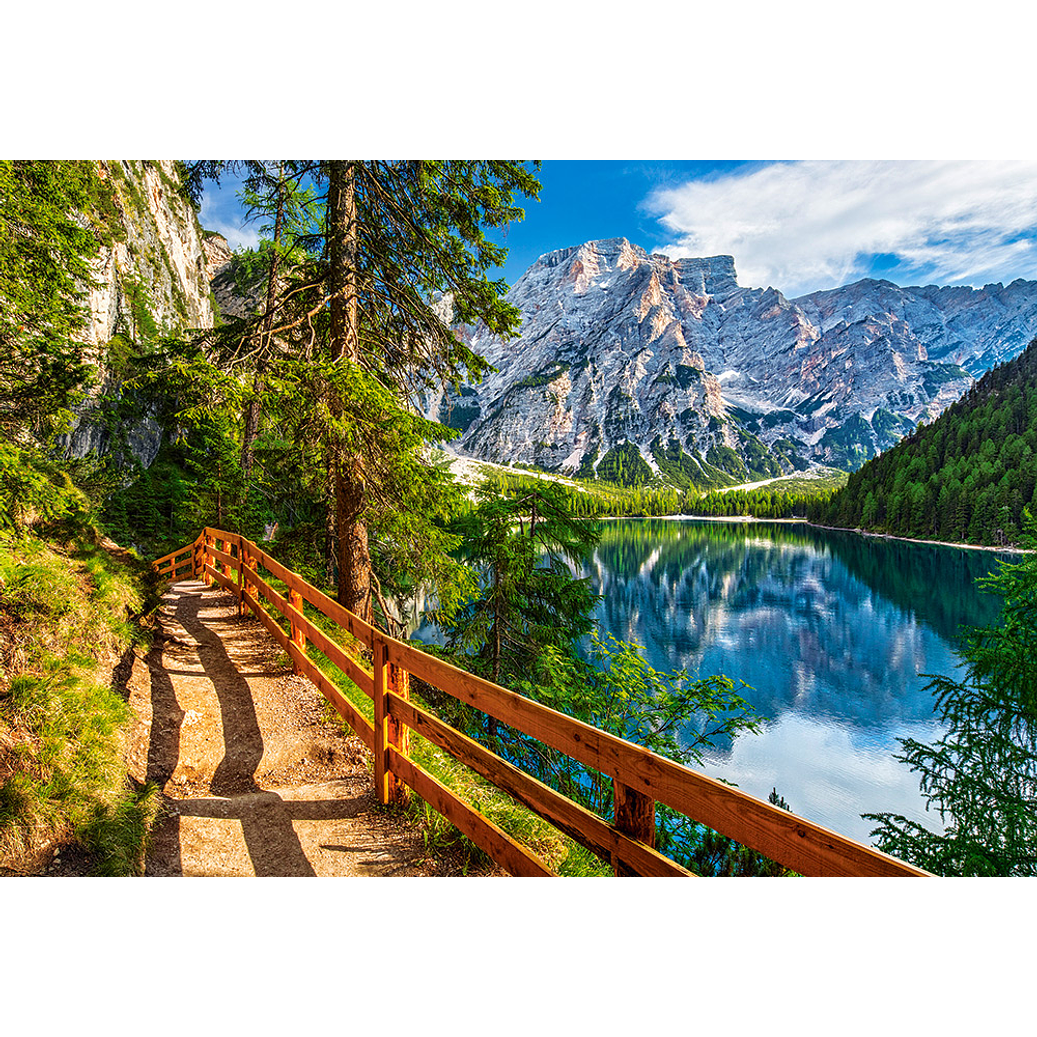 Lago Braies, Italia | Puzzle Castorland 1000 Piezas 2