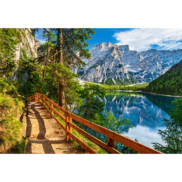 Lago Braies, Italia | Puzzle Castorland 1000 Piezas 2