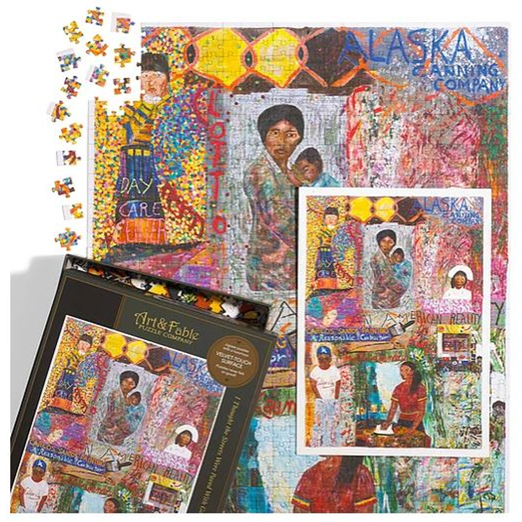 Puzzle 1000 Piezas Premium I Thought the Streets Were Paved With Gold Art & Fable 2