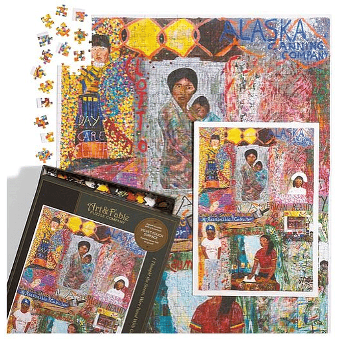 Puzzle 1000 Piezas Premium I Thought the Streets Were Paved With Gold Art & Fable 2