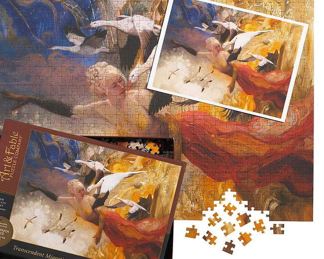 Puzzle 750 Piezas Premium | Trascendent Migration Art & Fable 