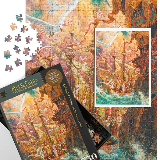 Puzzle 750 Piezas Premium | Shipside Celebration Art & Fable