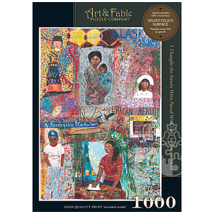 Puzzle 1000 Piezas Premium I Thought the Streets Were Paved With Gold Art & Fable