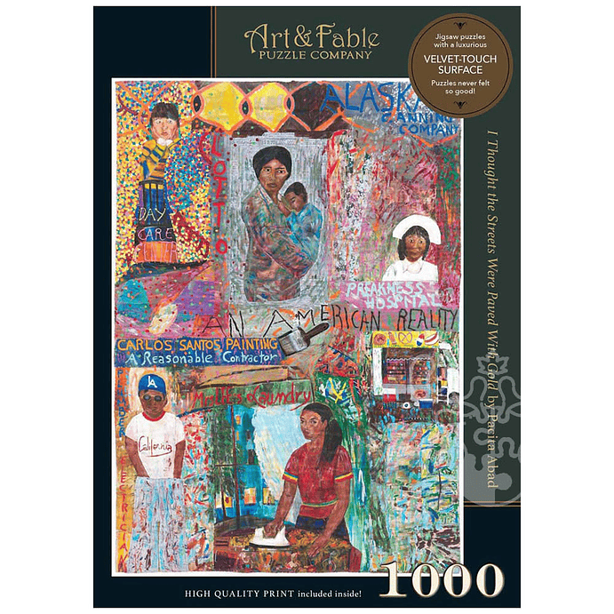 Puzzle 1000 Piezas Premium I Thought the Streets Were Paved With Gold Art & Fable 1