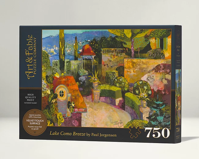 Puzzle 750 Piezas Premium | Lake Como Breeze Art & Fable