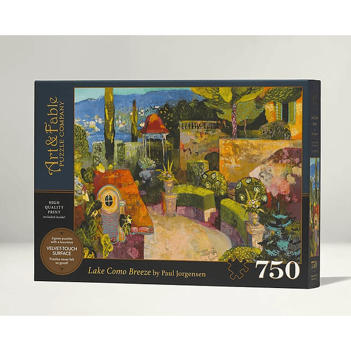 Puzzle 750 Piezas Premium | Lake Como Breeze Art & Fable 2