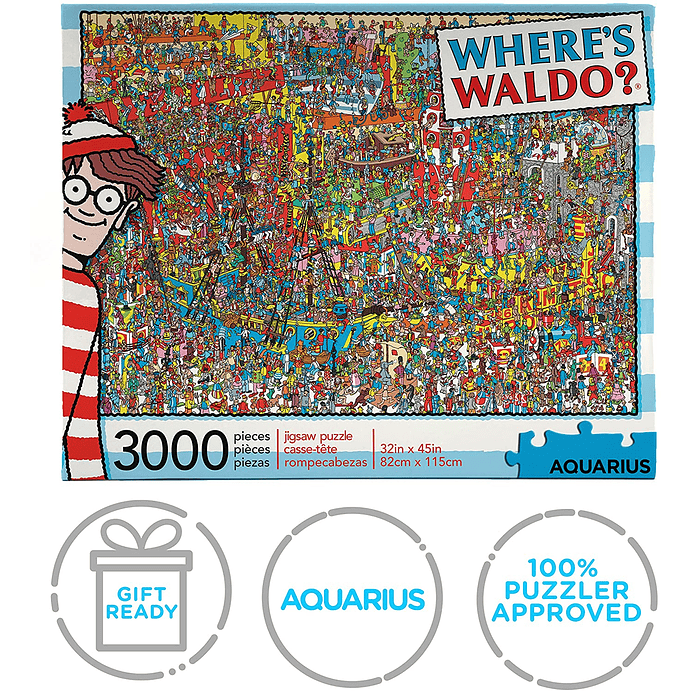 Puzzle 3000 piezas | Donde esta Wally? Aquarius  1