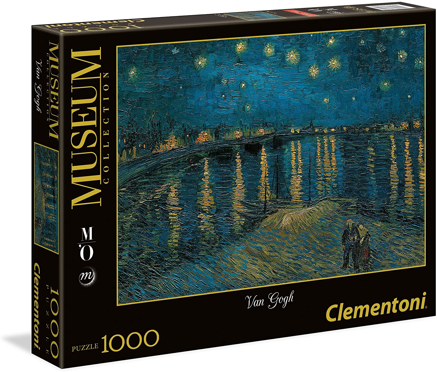 Puzzle 1000 Piezas | Noche Estrellada Sobre El Ródano Clementoni 