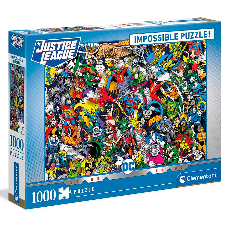 Puzzle 1000 Piezas | DC La liga de la Justicia Impossible 1